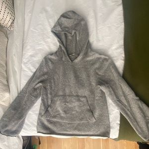 White + Warren Cashmere Hooded Sweatshirt